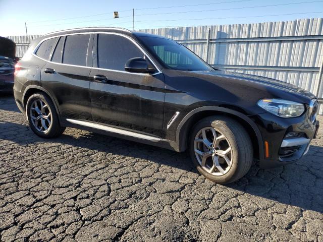 5UXTY3C0XM9E81431 - 2021 BMW X3 SDRIVE30I BLACK photo 4