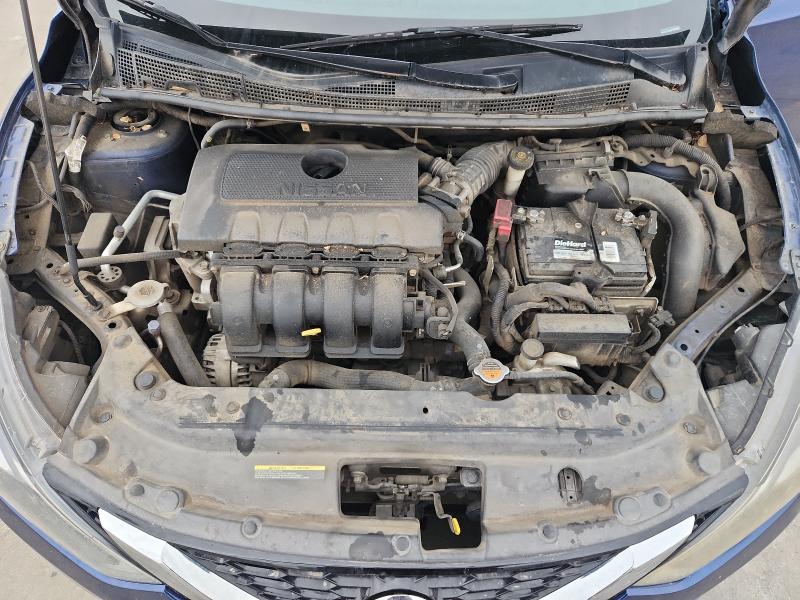 3N1AB7AP0KY305853 - 2019 NISSAN SENTRA S BLUE photo 11