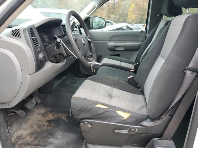 1GCEC19X59Z265346 - 2009 CHEVROLET SILVERADO C1500 თეთრი ფოტო 7