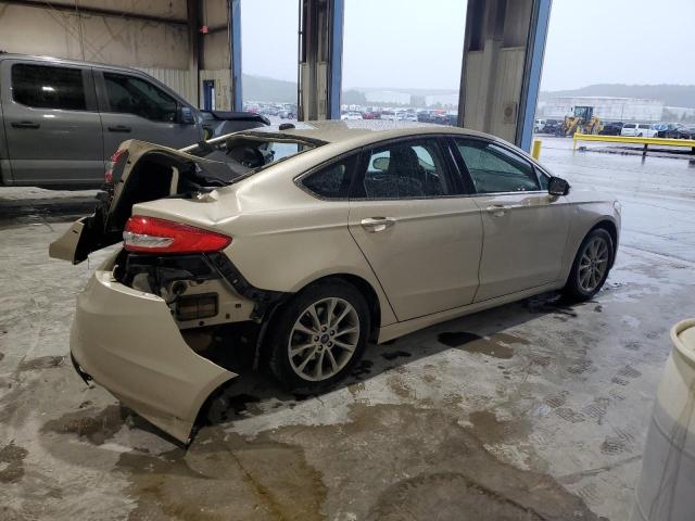 3FA6P0HD2HR292345 - 2017 FORD FUSION SE TAN photo 3