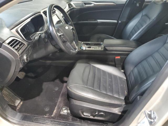 3FA6P0HD2HR292345 - 2017 FORD FUSION SE TAN photo 7