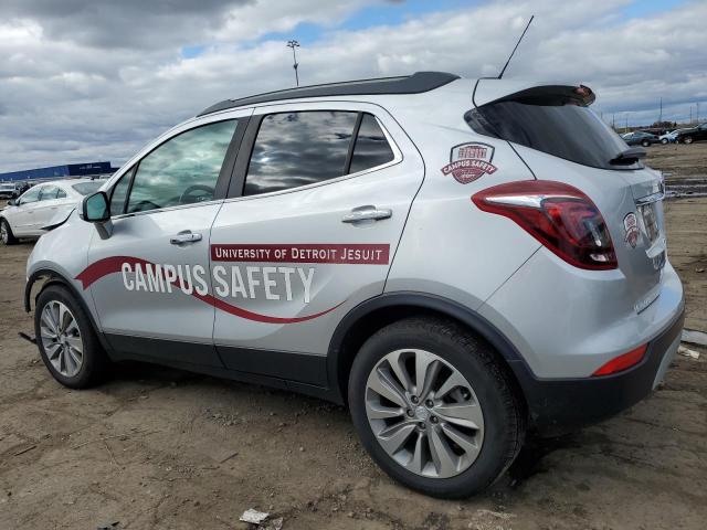 KL4CJASB4KB828407 - 2019 BUICK ENCORE PREFERRED ვერცხლისფერი ფოტო 2