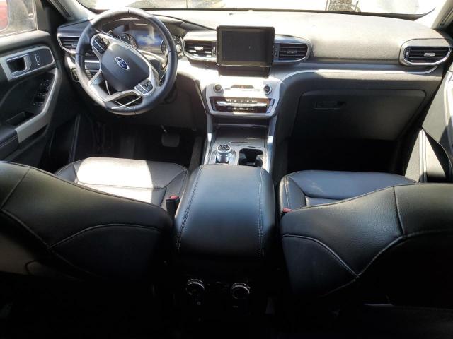 1FMSK8DH1MGA29114 - 2021 FORD EXPLORER XLT Szary zdjęcie 8