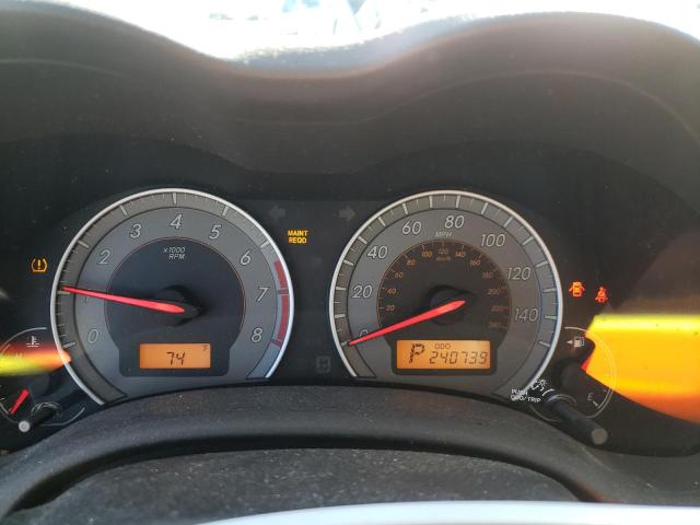 2T1BU4EE9AC432862 - 2010 TOYOTA COROLLA BASE Սպիտակ լուսանկար 9