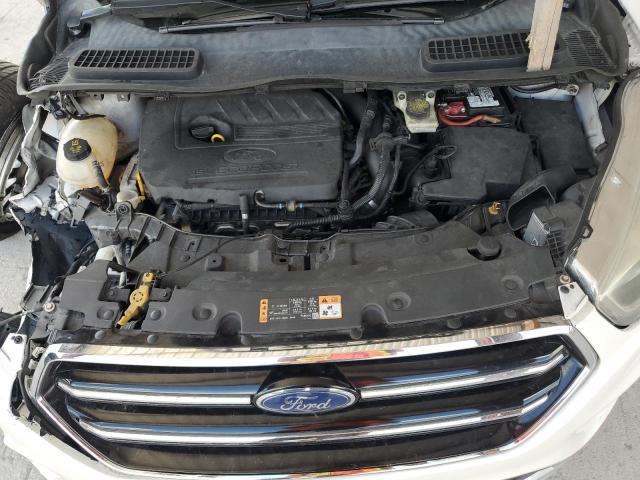 1FMCU0JD1HUC72947 - 2017 FORD ESCAPE TITANIUM WHITE photo 12