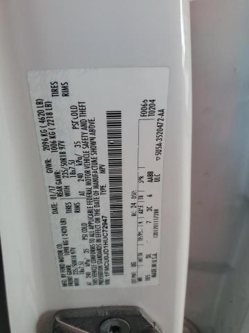 1FMCU0JD1HUC72947 - 2017 FORD ESCAPE TITANIUM WHITE photo 13