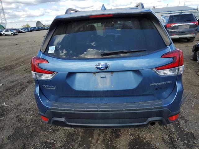 JF2SKAJC6LH531678 - 2020 SUBARU FORESTER PREMIUM BLUE photo 6
