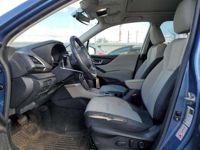 JF2SKAJC6LH531678 - 2020 SUBARU FORESTER PREMIUM BLUE photo 7