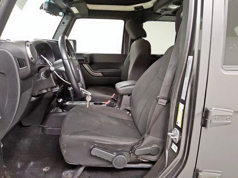 1C4BJWDG4HL521958 - 2017 JEEP WRANGLER U SPORT CHARCOAL photo 7