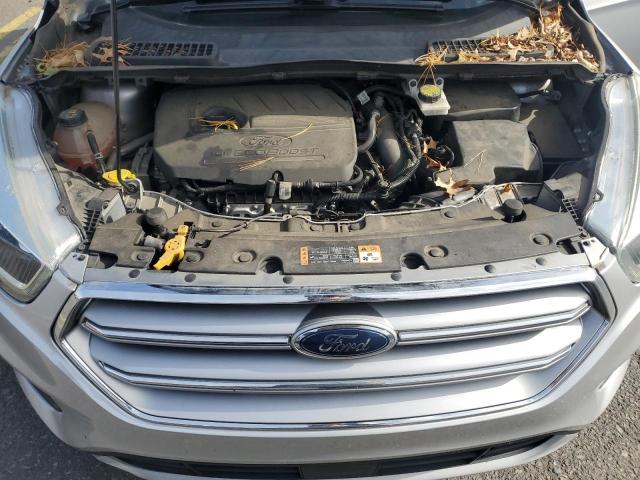 1FMCU0JD0HUA57026 - 2017 FORD ESCAPE TITANIUM 银色 照片 12