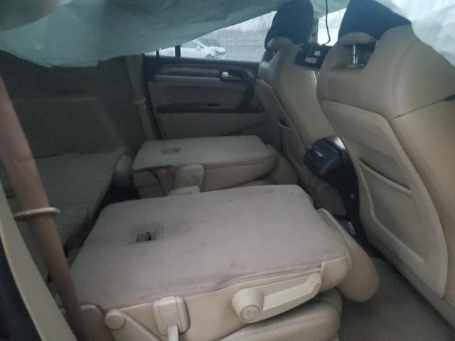 5GAKVCEDXBJ417115 - 2011 BUICK ENCLAVE CXL BLACK photo 10