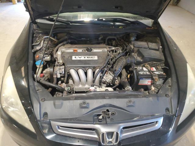 1HGCM56654A126432 - 2004 HONDA ACCORD EX BLACK photo 11