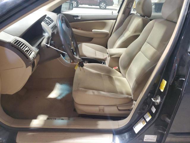 1HGCM56654A126432 - 2004 HONDA ACCORD EX BLACK photo 7