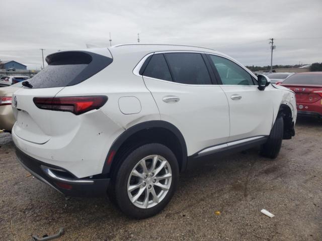 LRBAZLR47MD176218 - 2021 BUICK ENVISION PREFERRED WHITE photo 3