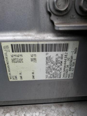 1N4AL2AP4AN444382 - 2010 NISSAN ALTIMA BASE SILVER photo 12