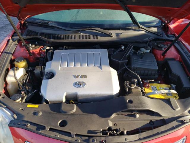 4T1BK46K49U080584 - 2009 TOYOTA CAMRY SE 红色 照片 11