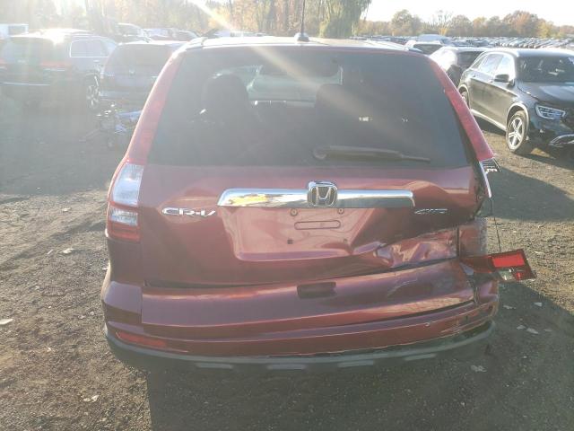 5J6RE4H75BL022282 - 2011 HONDA CR-V EXL RED photo 6