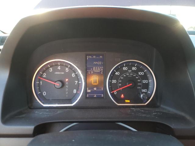 5J6RE4H75BL022282 - 2011 HONDA CR-V EXL RED photo 9