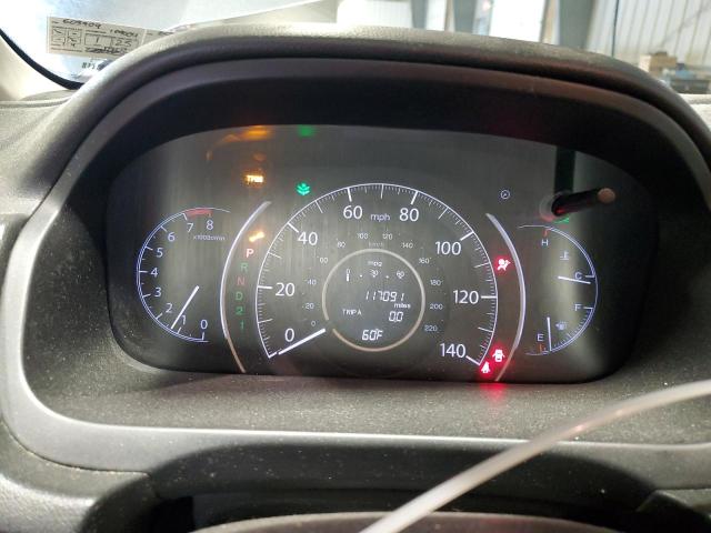 2HKRM4H55DH603909 - 2013 HONDA CR-V EX GRAY photo 9