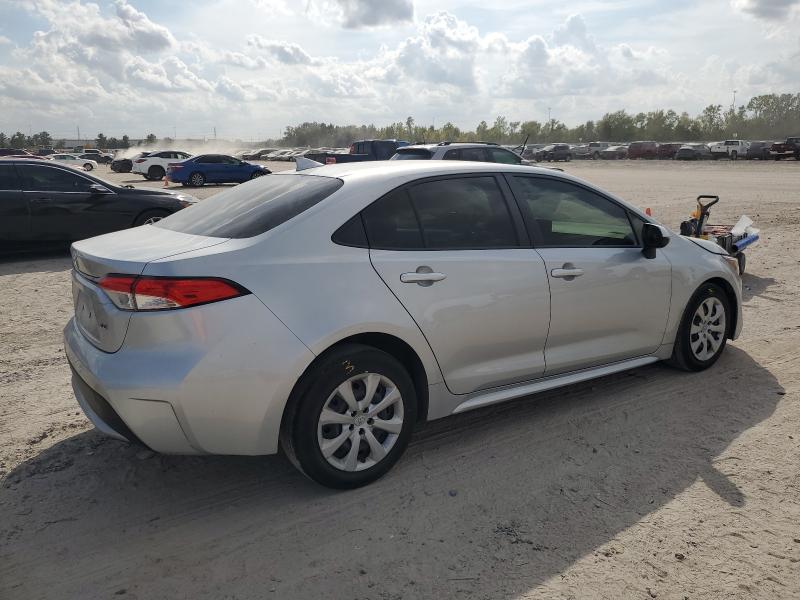 JTDEPMAE7NJ200488 - 2022 TOYOTA COROLLA LE Silber Foto 3