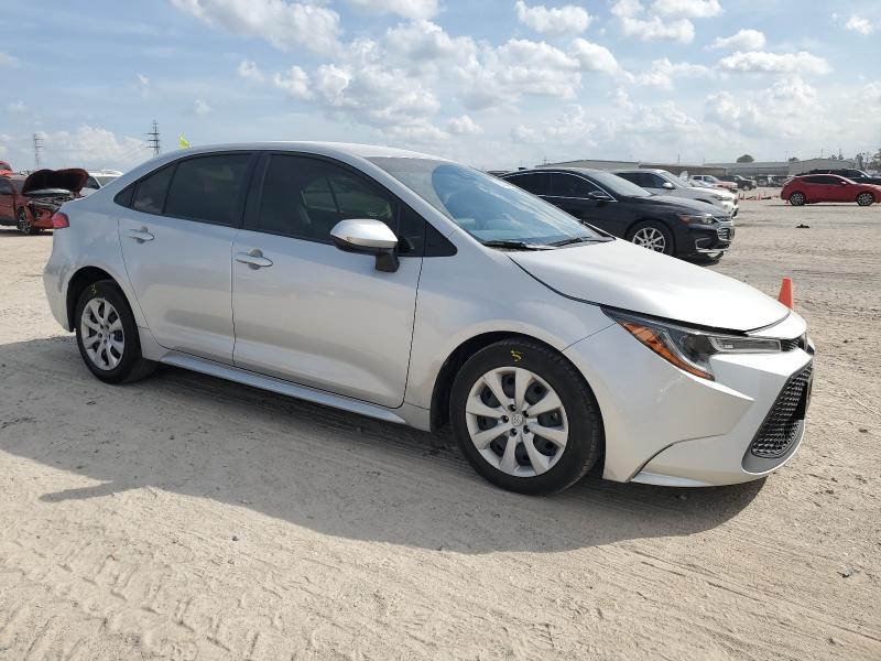 JTDEPMAE7NJ200488 - 2022 TOYOTA COROLLA LE Silber Foto 4