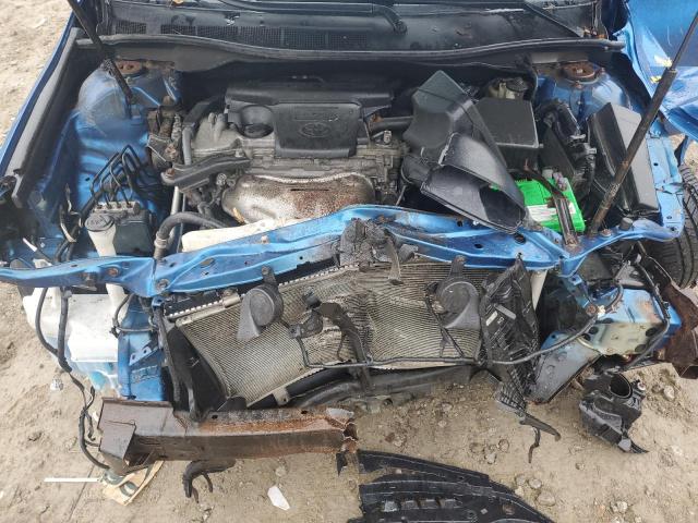 4T1BF1FKXHU689387 - 2017 TOYOTA CAMRY LE BLUE photo 11