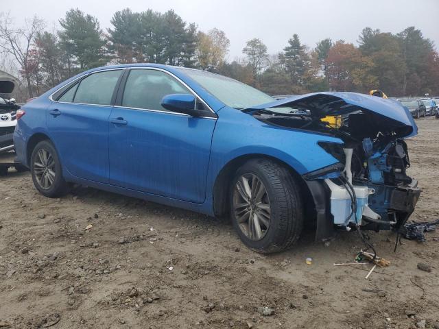 4T1BF1FKXHU689387 - 2017 TOYOTA CAMRY LE BLUE photo 4