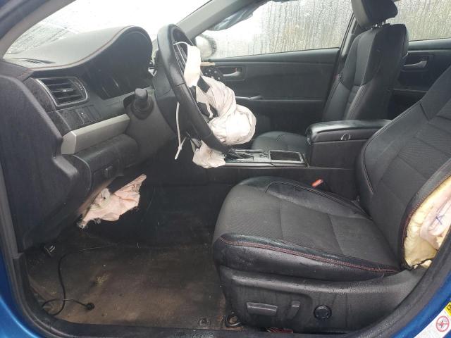 4T1BF1FKXHU689387 - 2017 TOYOTA CAMRY LE BLUE photo 7