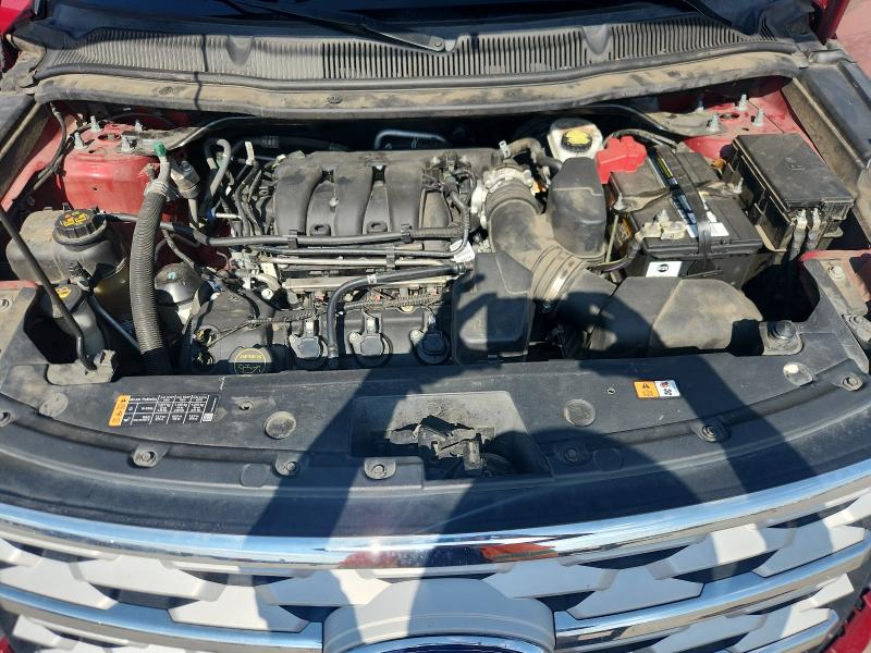 1FM5K7D83JGC26157 - 2018 FORD EXPLORER XLT Rojo foto 12