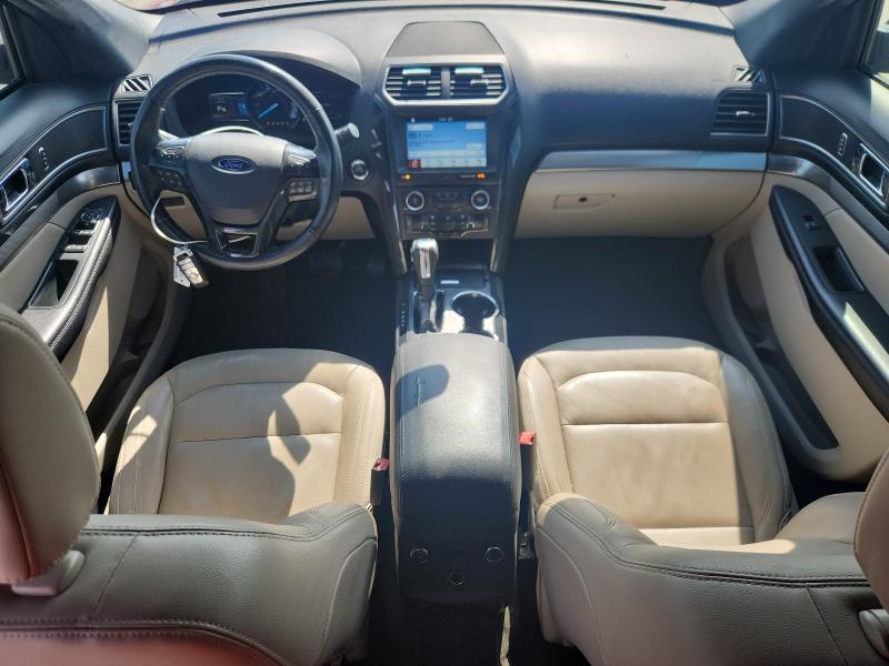 1FM5K7D83JGC26157 - 2018 FORD EXPLORER XLT Rojo foto 8