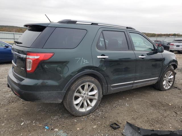 1FM5K8D85DGB96539 - 2013 FORD EXPLORER XLT GREEN photo 3