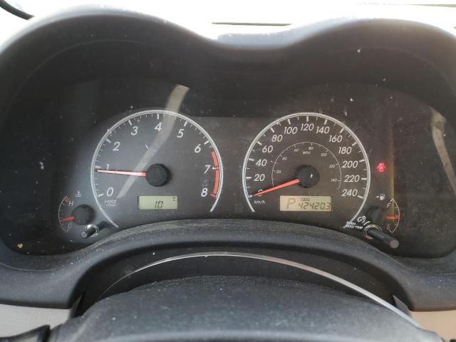 2T1BU4EE0CC836524 - 2012 TOYOTA COROLLA BASE WHITE photo 9