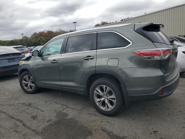 5TDJKRFH3ES056941 - 2014 TOYOTA HIGHLANDER XLE GREEN photo 2