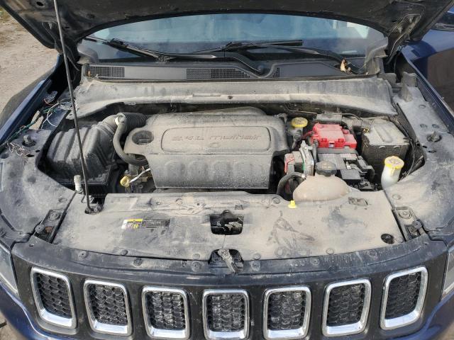 3C4NJDCB2LT119988 - 2020 JEEP COMPASS LIMITED 蓝色 照片 12