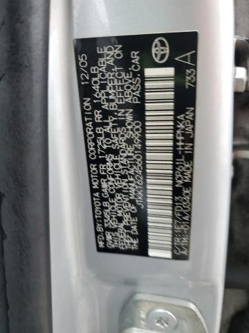 JTKKT624560149900 - 2006 TOYOTA SCION XA SILVER photo 13