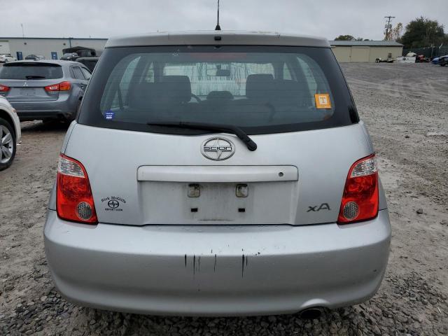 JTKKT624560149900 - 2006 TOYOTA SCION XA SILVER photo 6