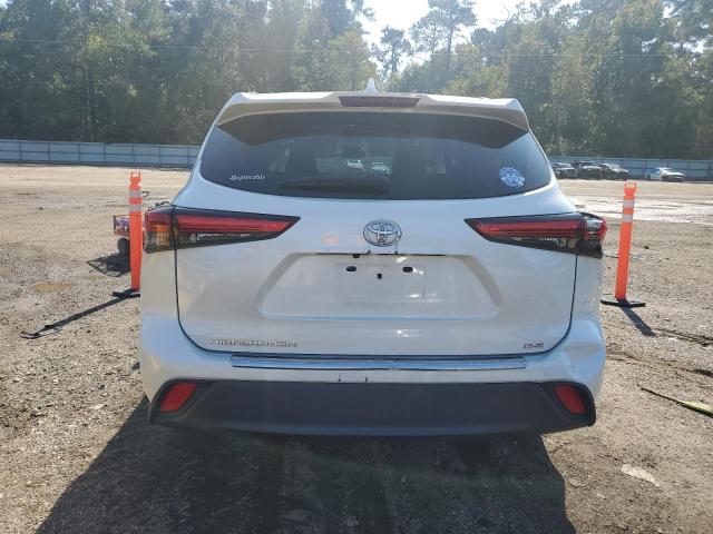 5TDGZRAH7LS501630 - 2020 TOYOTA HIGHLANDER XLE Blanc photo 6