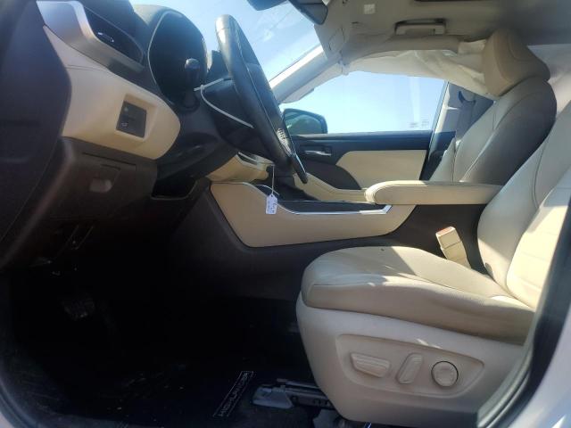 5TDGZRAH7LS501630 - 2020 TOYOTA HIGHLANDER XLE Blanc photo 7
