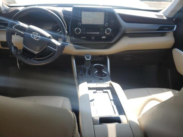 5TDGZRAH7LS501630 - 2020 TOYOTA HIGHLANDER XLE Blanc photo 8