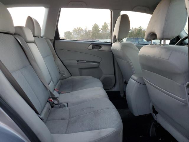 JF2SHBBC0BH728217 - 2011 SUBARU FORESTER 2.5X ვერცხლისფერი ფოტო 11
