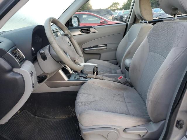 JF2SHBBC0BH728217 - 2011 SUBARU FORESTER 2.5X ვერცხლისფერი ფოტო 7