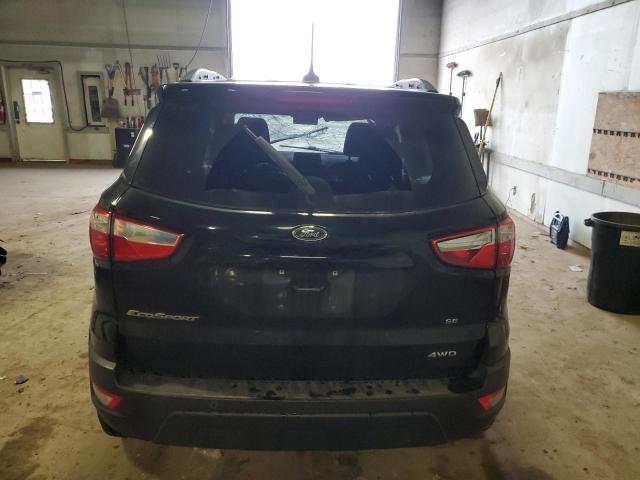 MAJ6P1UL3JC199700 - 2018 FORD ECOSPORT SE BLACK photo 6