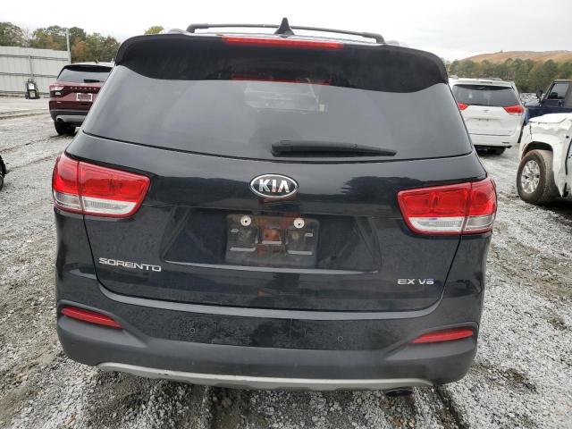 5XYPH4A50JG356906 - 2018 KIA SORENTO EX BLACK photo 6