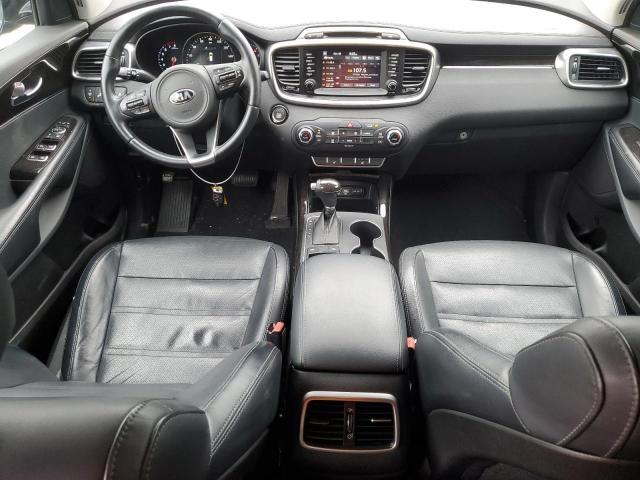 5XYPH4A50JG356906 - 2018 KIA SORENTO EX BLACK photo 8