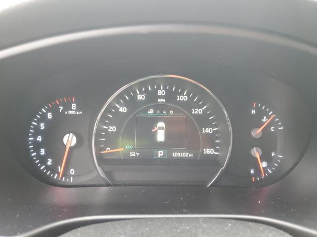 5XYPH4A50JG356906 - 2018 KIA SORENTO EX BLACK photo 9