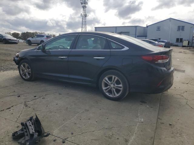 5NPE34AF8JH610675 - 2018 HYUNDAI SONATA SPORT Siyah fotoğraf 2