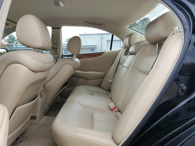JTHBA30G165161889 - 2006 LEXUS ES 330 შავი ფოტო 10