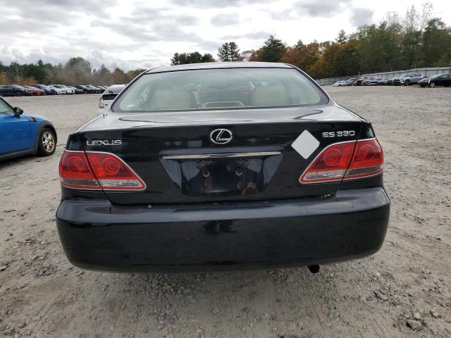 JTHBA30G165161889 - 2006 LEXUS ES 330 შავი ფოტო 6
