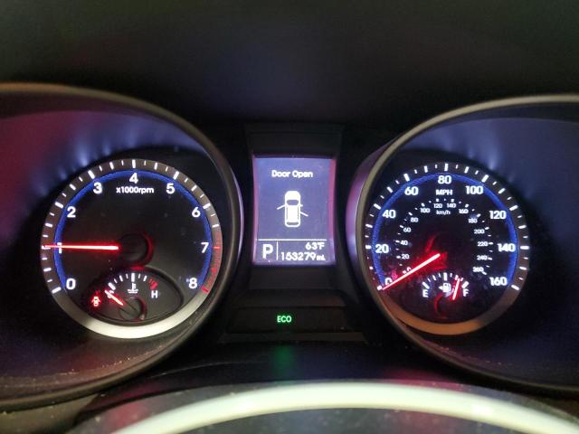 5XYZU3LB1DG102529 - 2013 HYUNDAI SANTA FE S SILVER photo 9