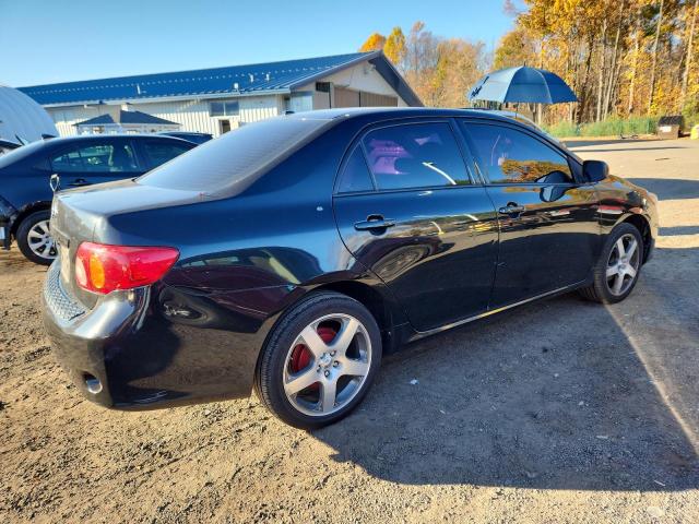 2T1BU4EE3AC221110 - 2010 TOYOTA COROLLA BASE Чорний фото 3